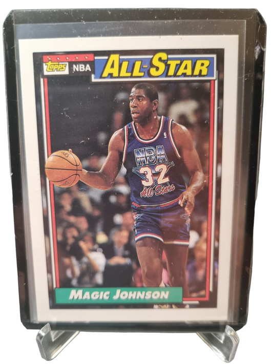 1991-92 Topps #126 Magic Johnson All-Star