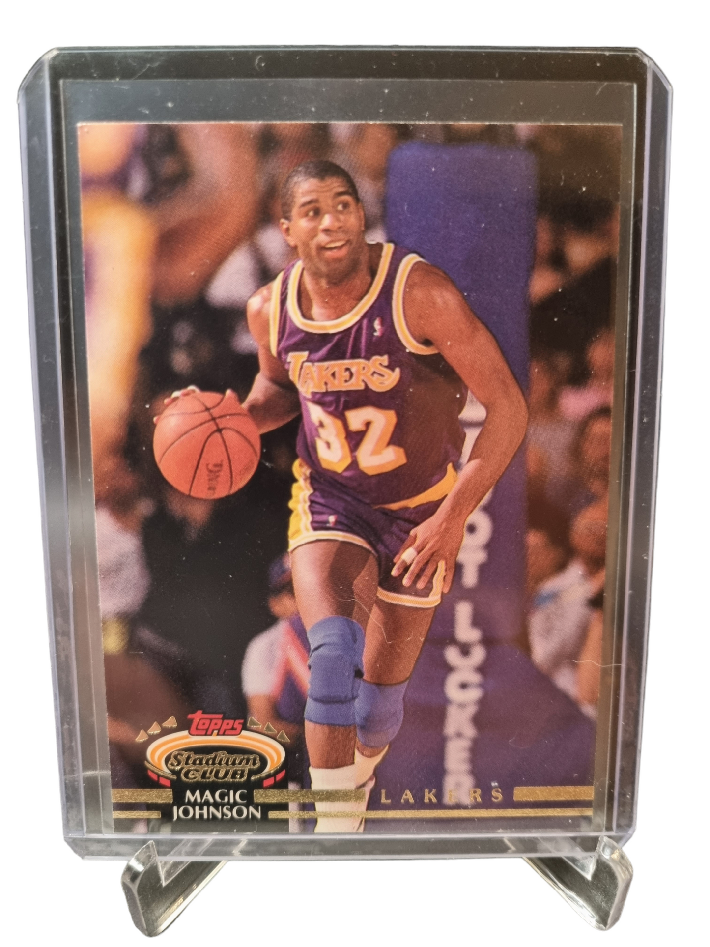 1992 Topps #32 Magic Johnson Topps Stadium Club