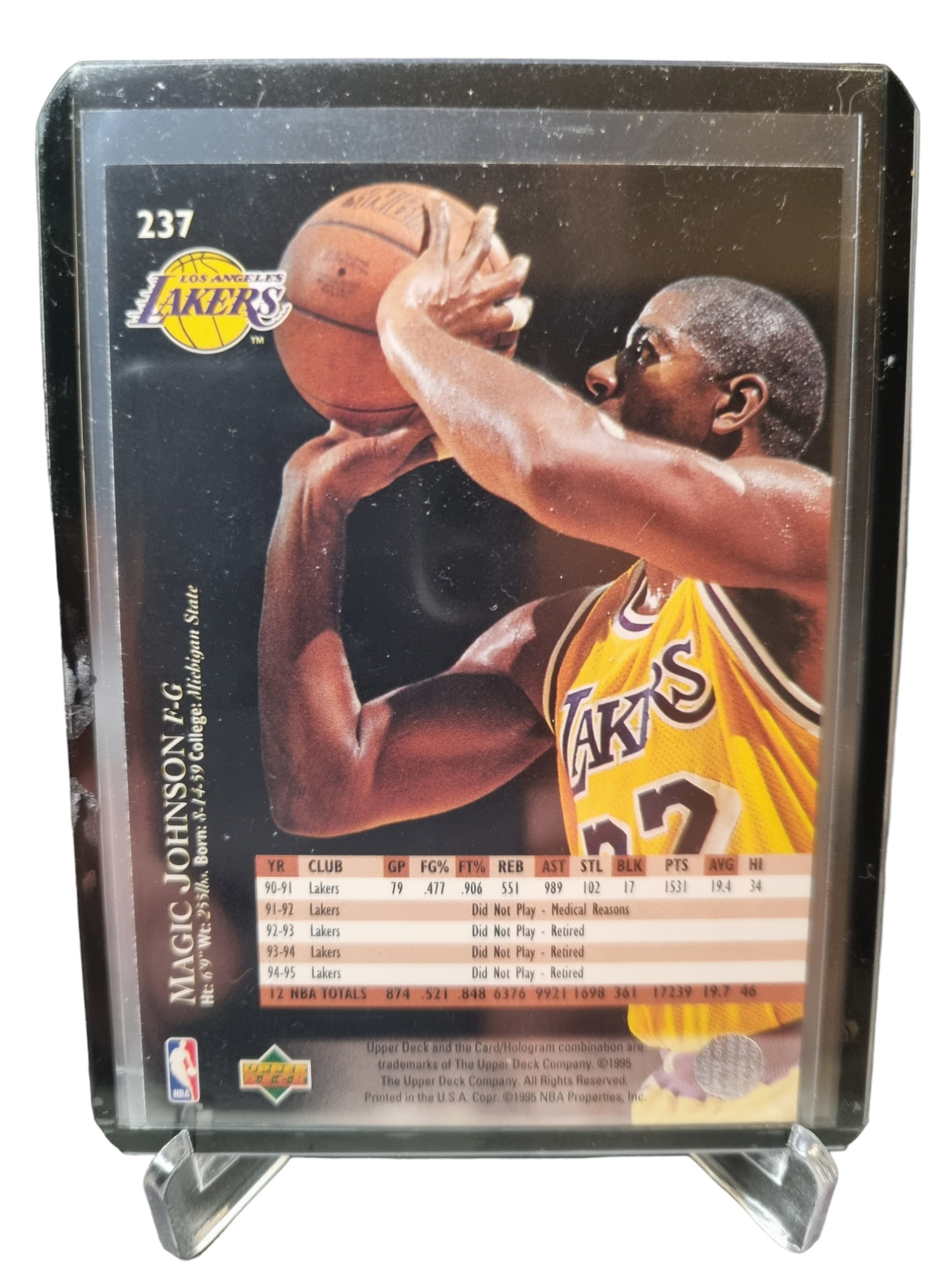 1995 Upper Deck #237 Magic Johnson