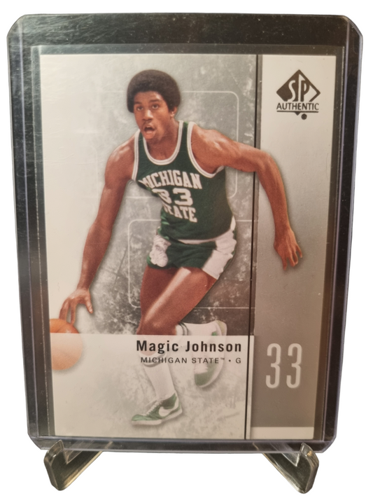 2011-12 Upper Deck #10 Magic Johnson Michigan State SPA Basketball