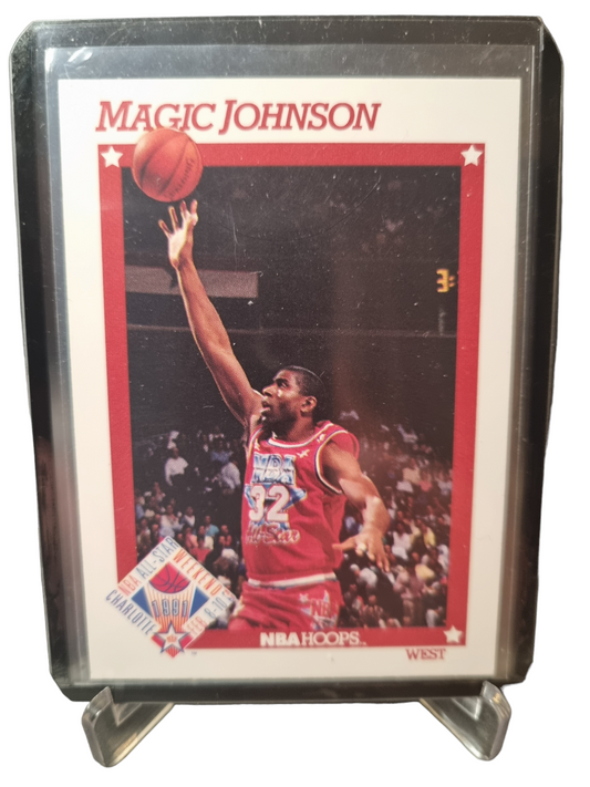 1991 Hoops #266 Magic Johnson All-Star Weekend