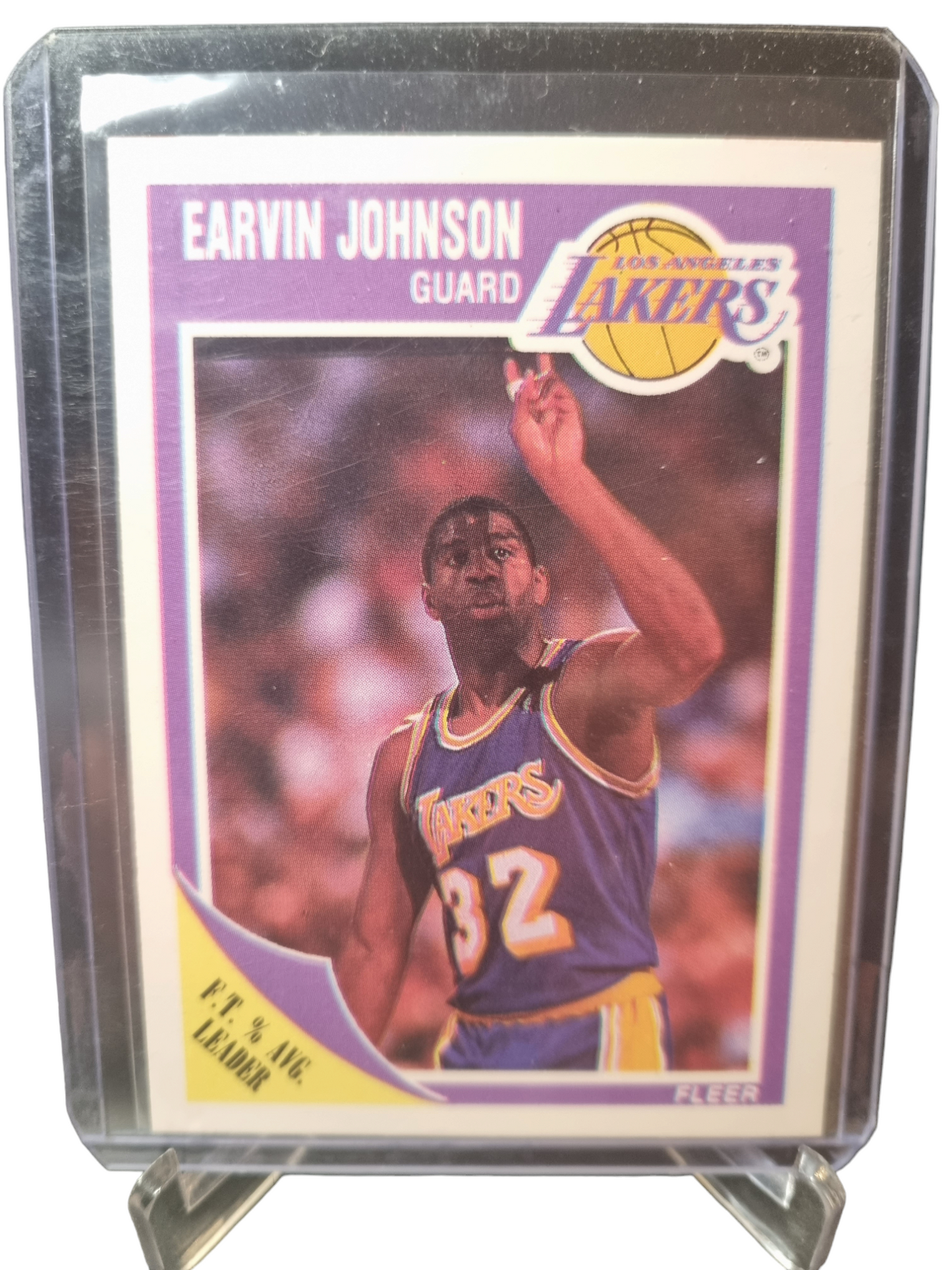 1989 Fleer #77 Magic Johnson