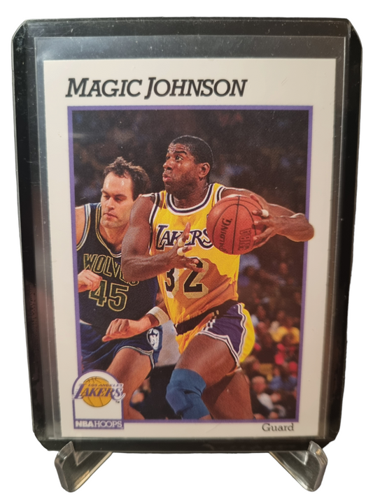 1991 Hoops #101 Magic Johnson
