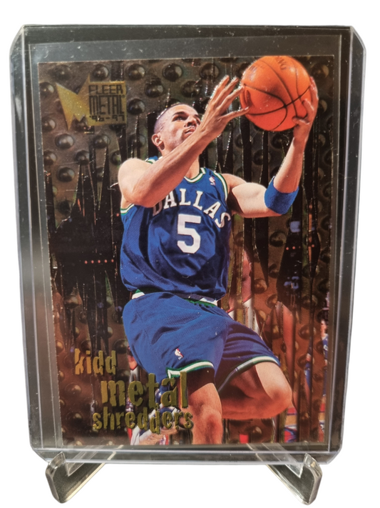 1996 Fleer Metal #140 Jason Kidd Metal Shredders