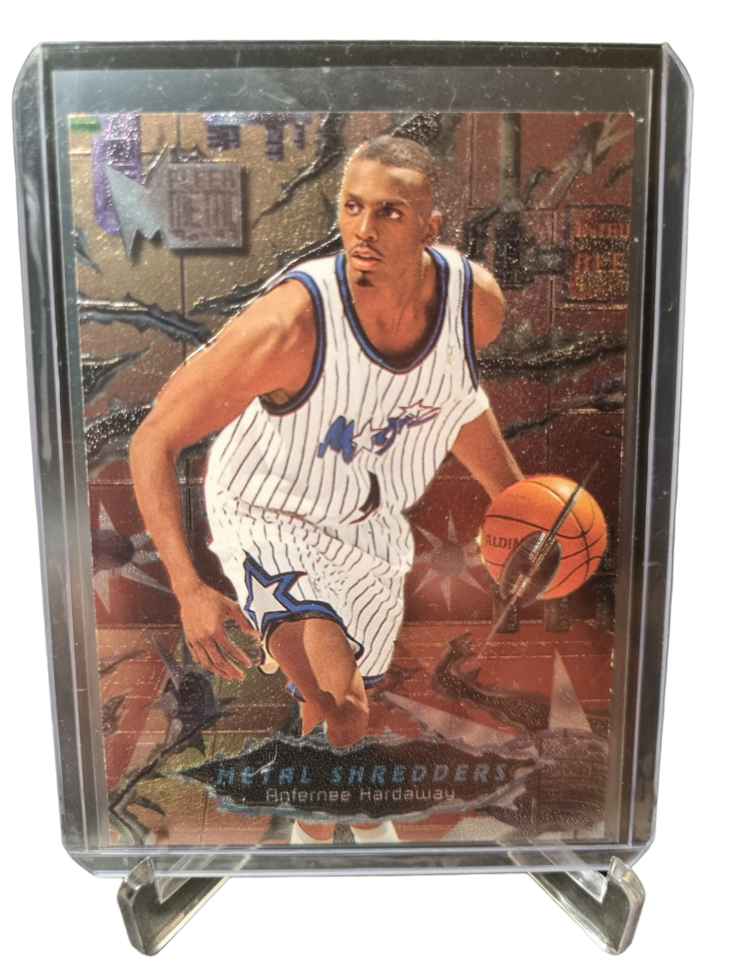 1997 Fleer Metal #239 Anfernee Hardaway Metal Shredders