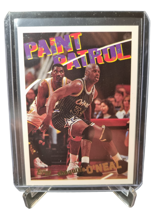 1994 Topps #100 Shaquille O'Neal Paint Patrol