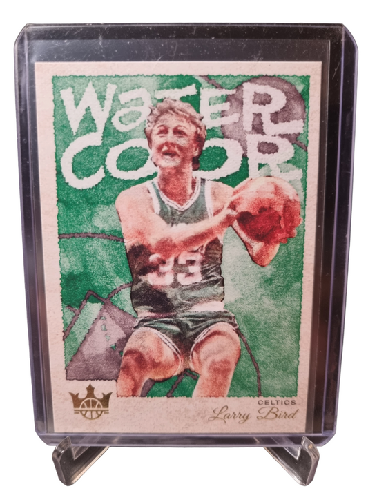 2022-23 Panini Court Kings #16 Larry Bird Water Color Ink On Canvas