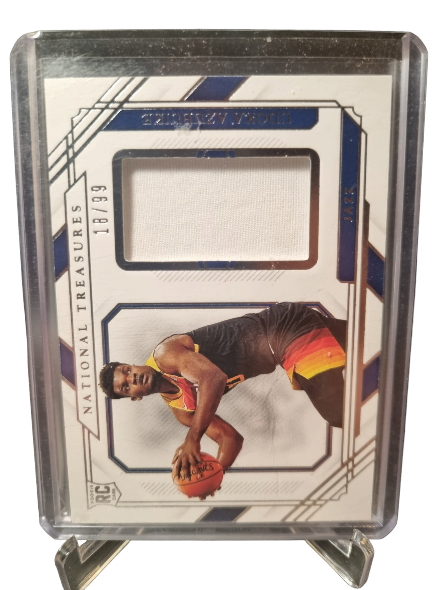 2020-21 Panini National Treasures #RM1-UDO Udoka Azubuike Rookie Patch 18/99