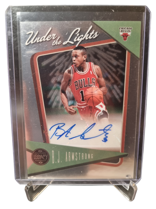 2022-23 Panini Chronicles #ULA-BJA BJ Armstrong Under The Lights Legacy Autograph 97/99