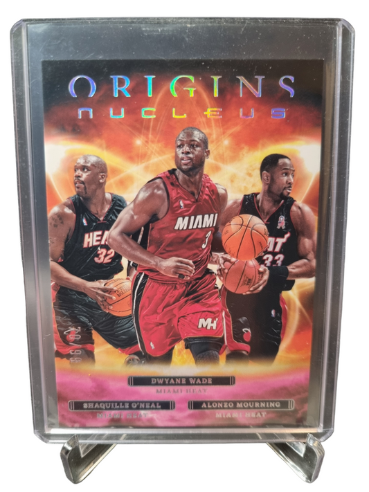 2022-23 Panini Origins #24 Wade/Shaq/Mourning Origins Nucleus 70/99