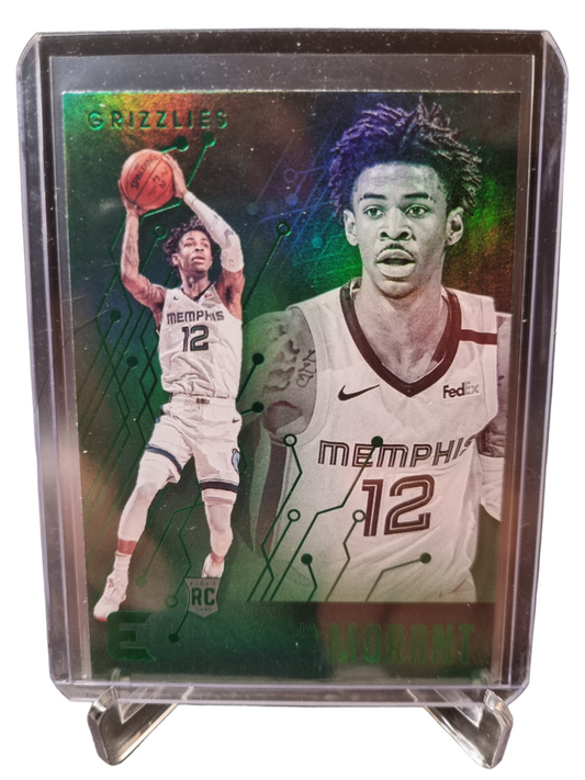 2019-20 Panini Chronicles Essentials #230 JA Morant Rookie Card Green