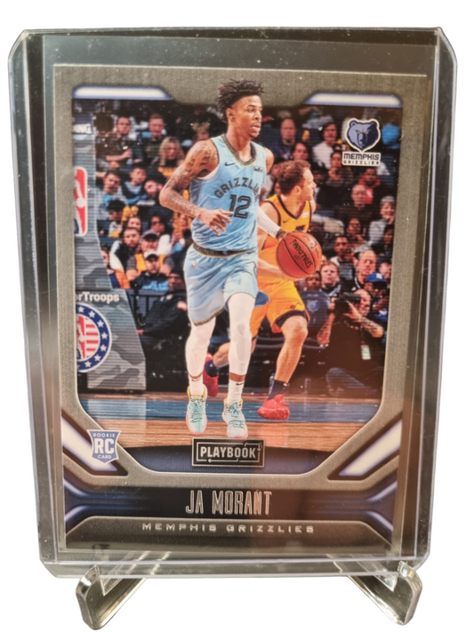 2019-20 Panini Chronicles Play Book #168 JA Morant Rookie Card