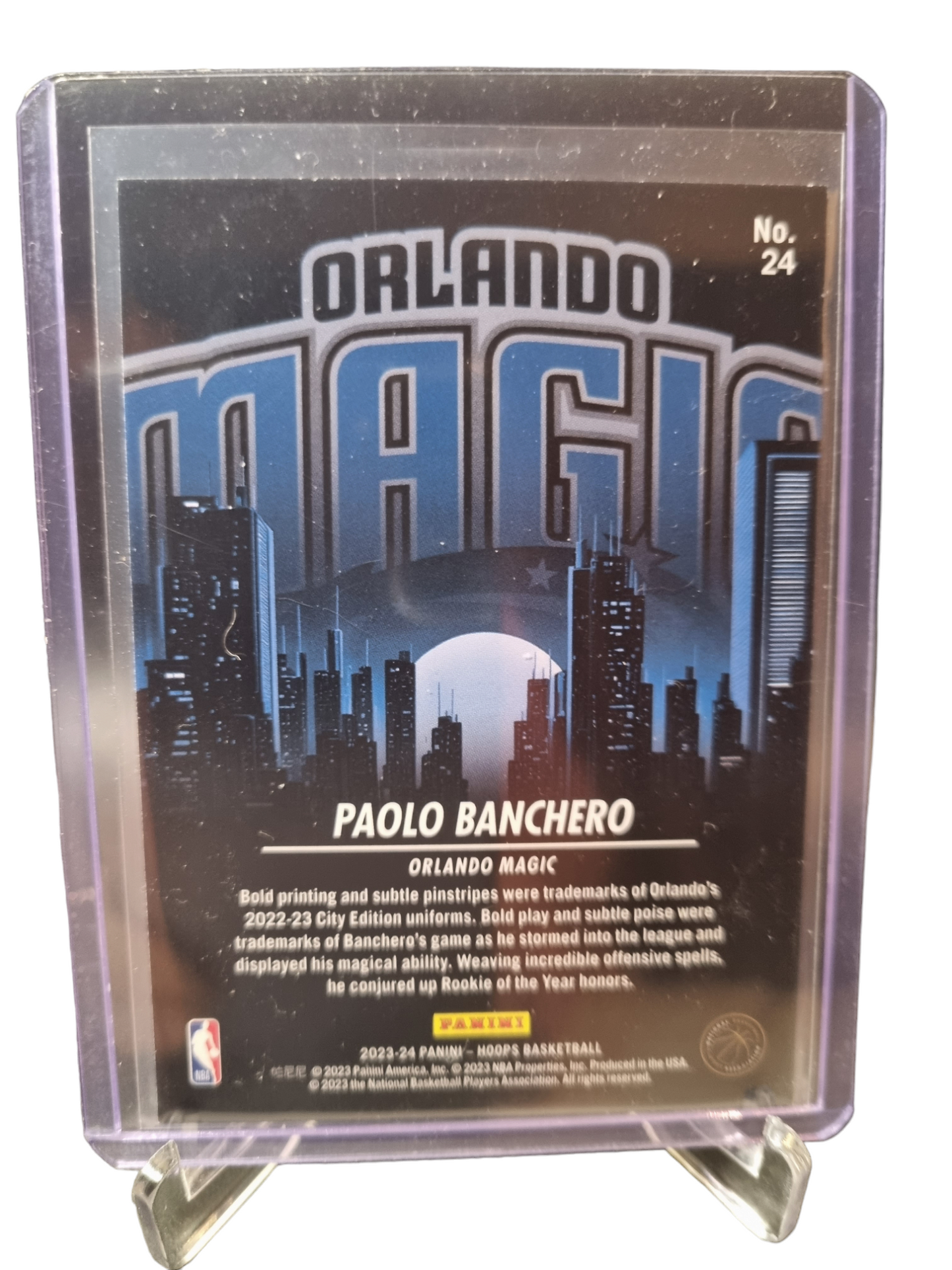 2023-24 Panini Flux #24 Paolo Banchero City Edition