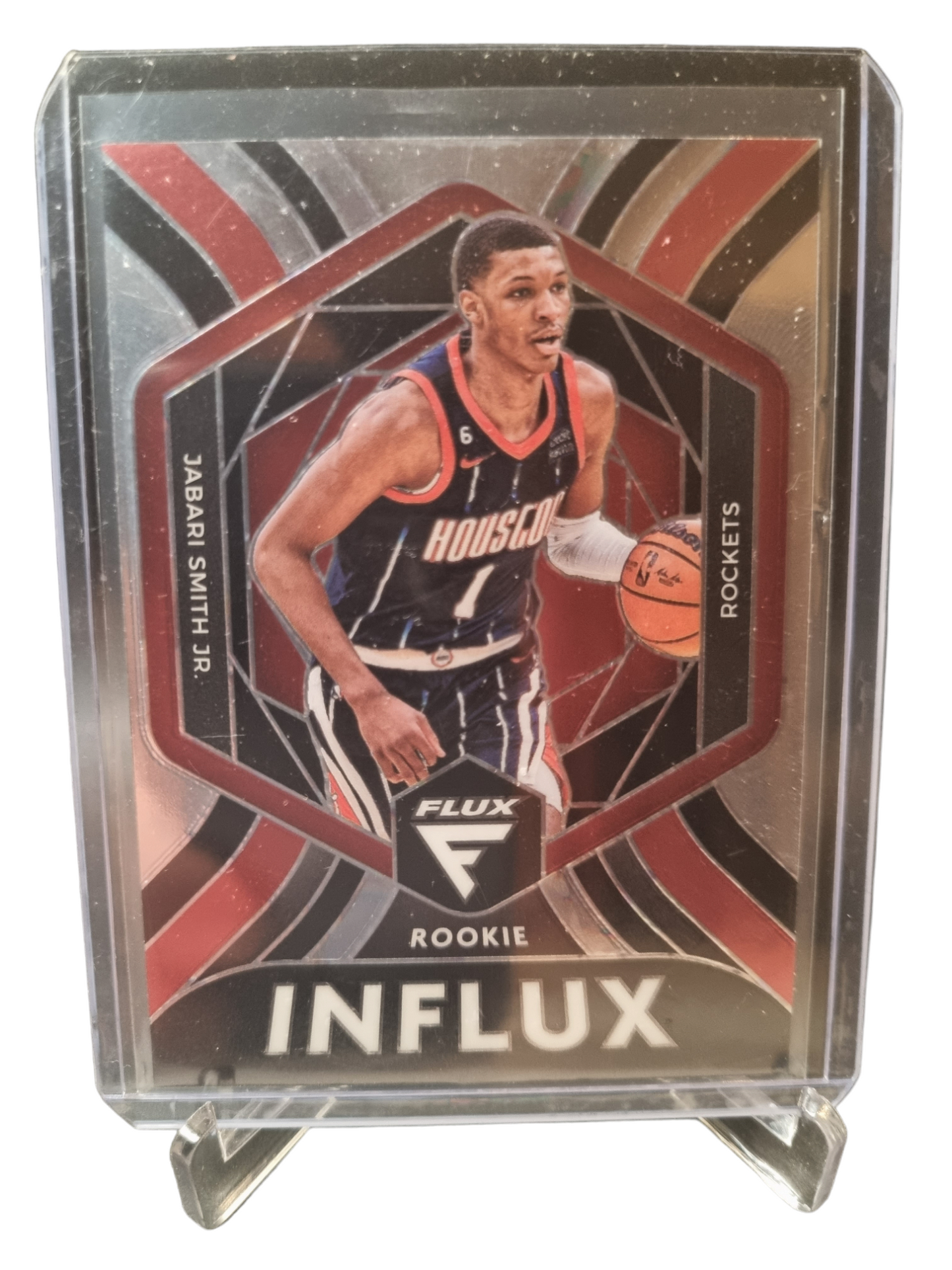 2022-23 Panini Flux #14 Jabari Smith JR Rookie Card Influx