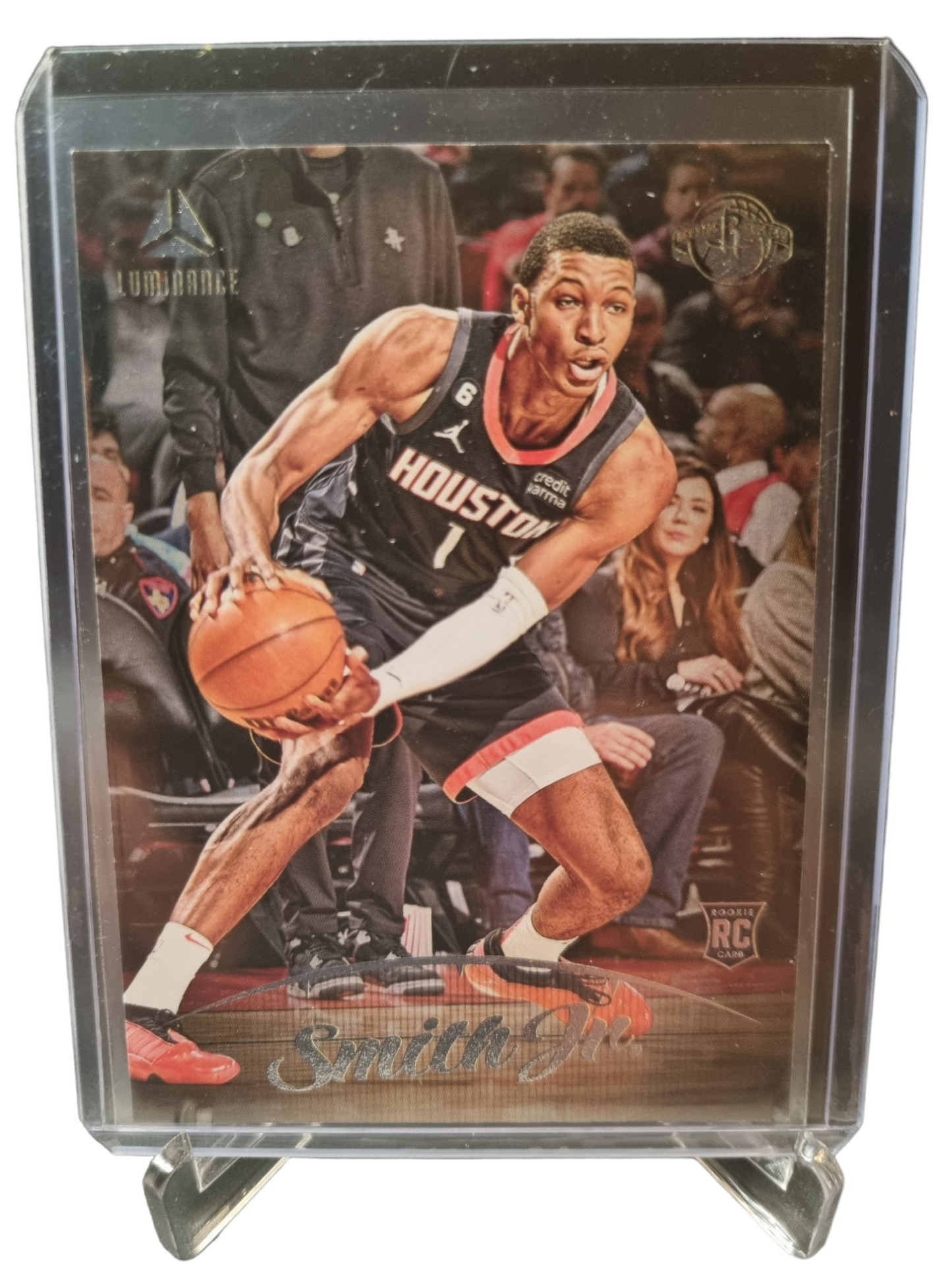 2022-23 Panini Chronicles Luminance #141 Jabari Smith JR Rookie Card