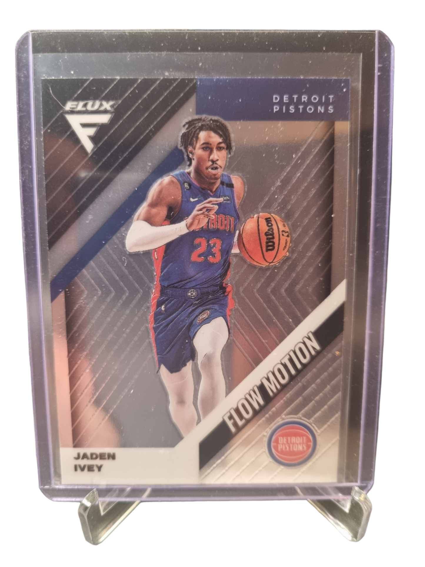 2022-23 Panini Flux #10 Jaden Ivey Rookie Card Flow Motion