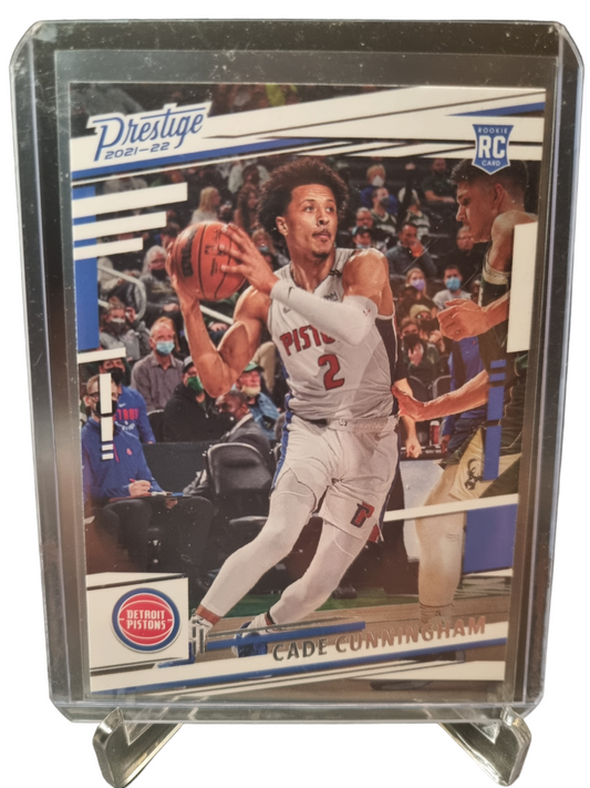 2021-22 Panini Chronicles Prestige #52 Cade Cunningham Rookie Card