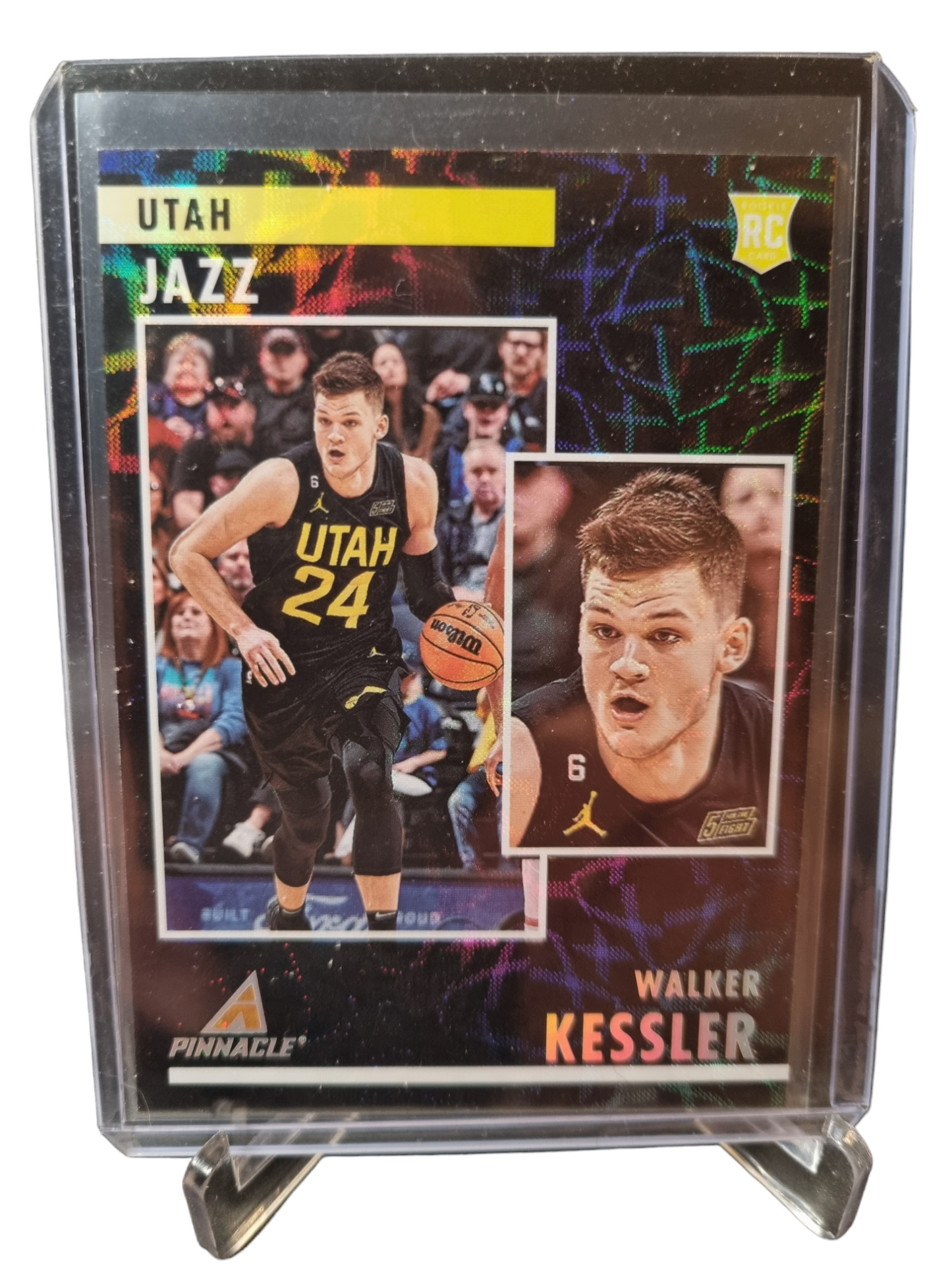 2022-23 Panini Chronicles Pinnacle #84 Walker Kessler Rookie Card Asia