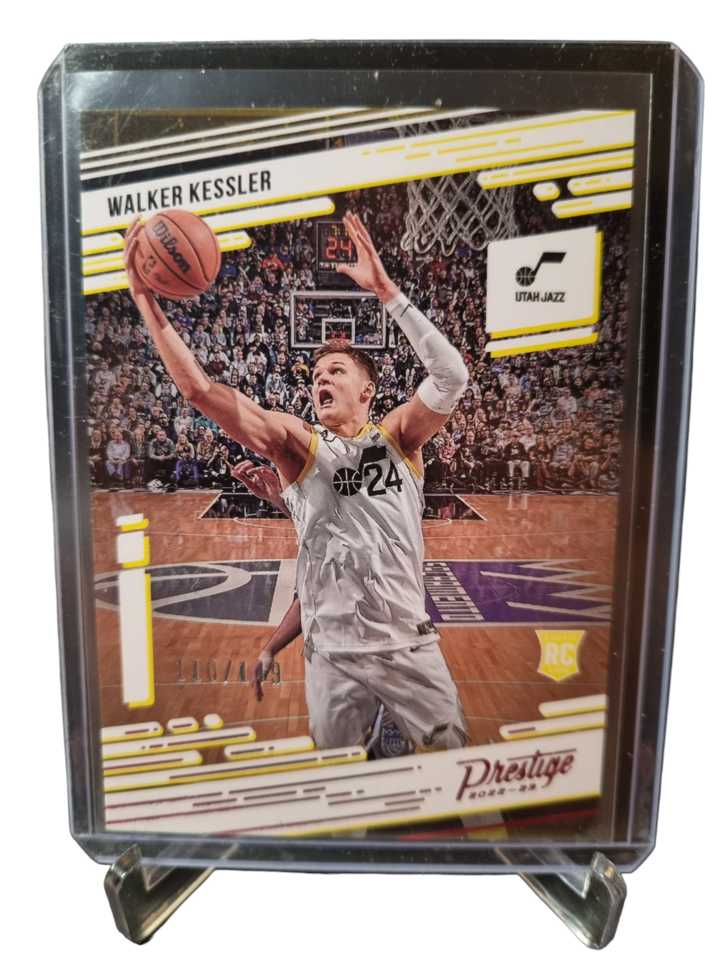 2022-23 Panini Chronicles Prestige #60 Walker Kessler Rookie Card 110/149