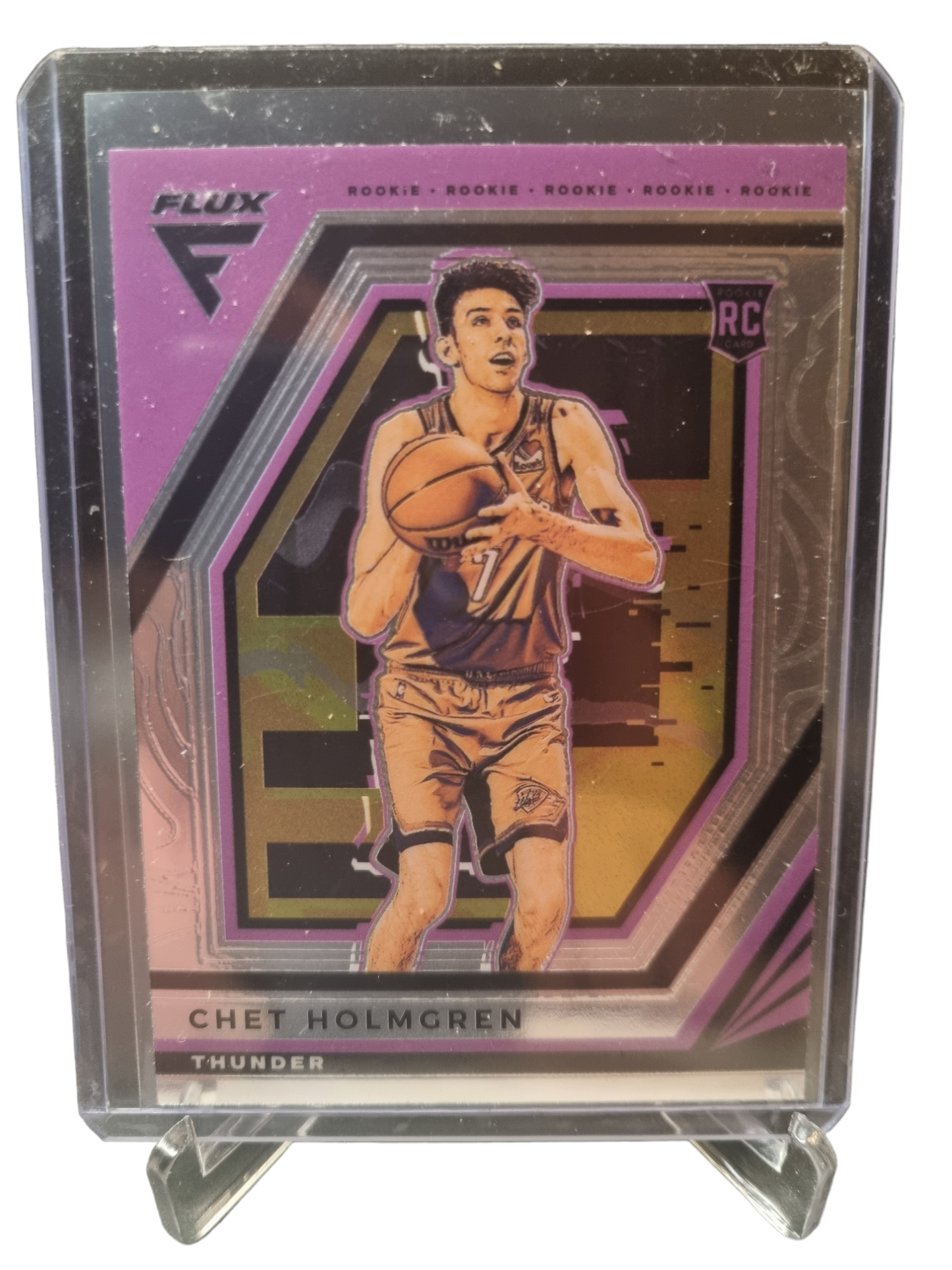 2022-23 Panini Flux #243 Chet Holmgren Rookie Card