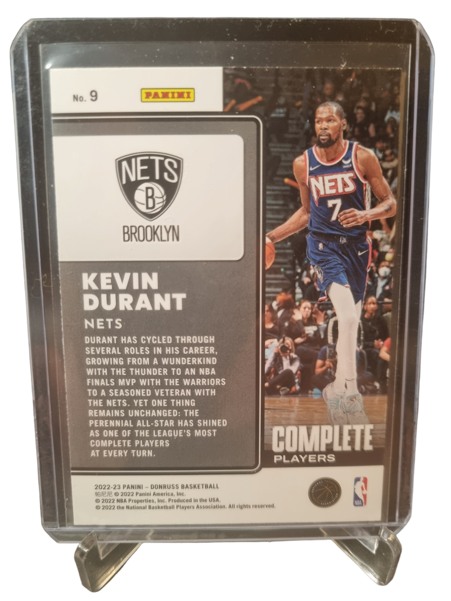 2022-23 Panini Donruss #9 Kevin Durant Complete Players