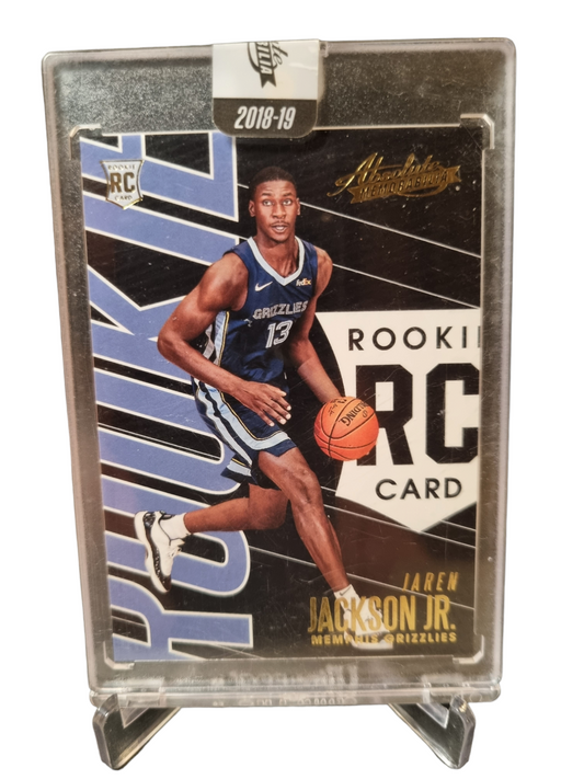 2018-19 Panini Absolute Memorabilia #59 Jaren Jackson JR Rookie Card Encased