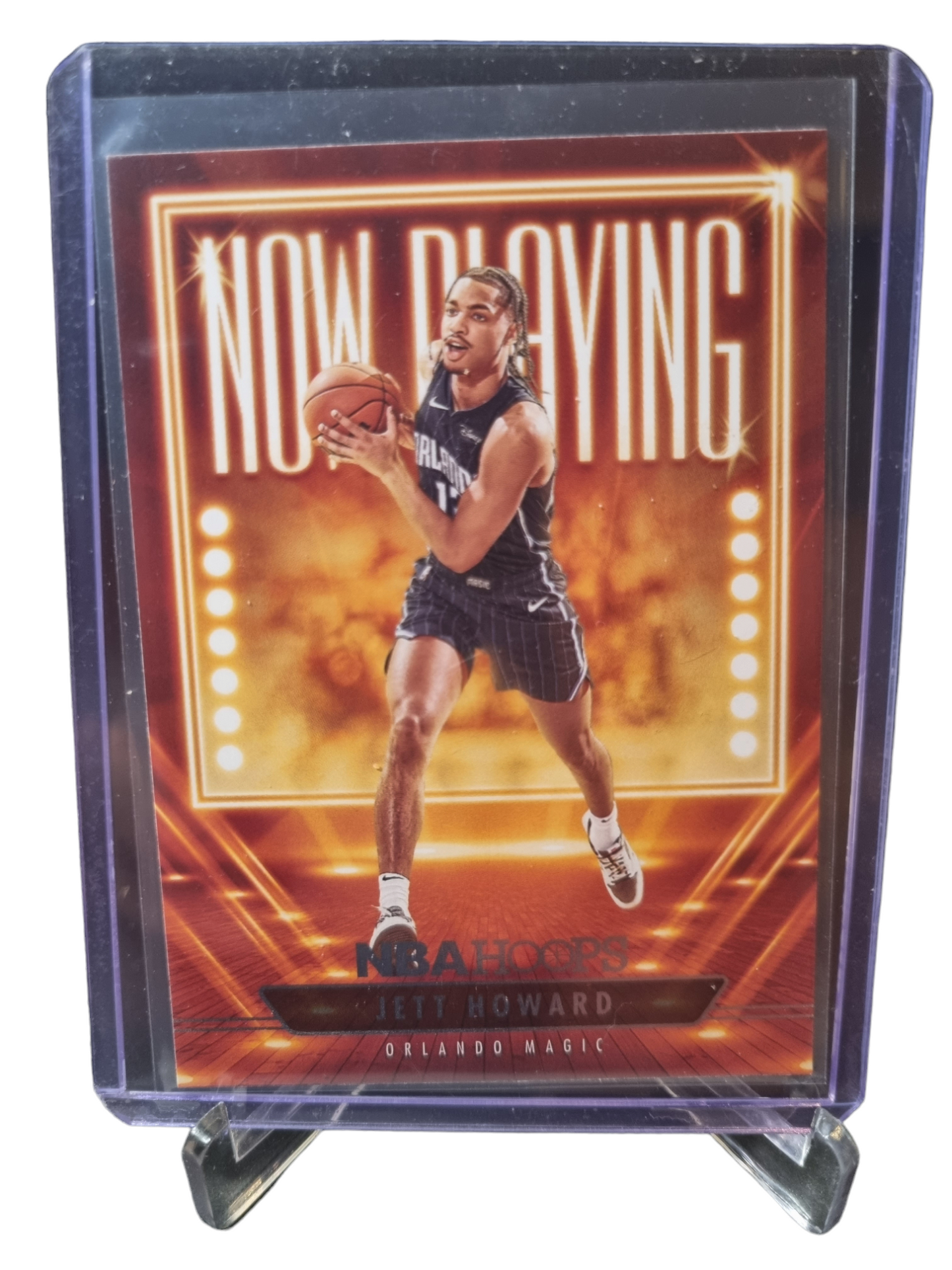 2023-24 Panini Hoops #6 Jett Howard Rookie Card Now Playing