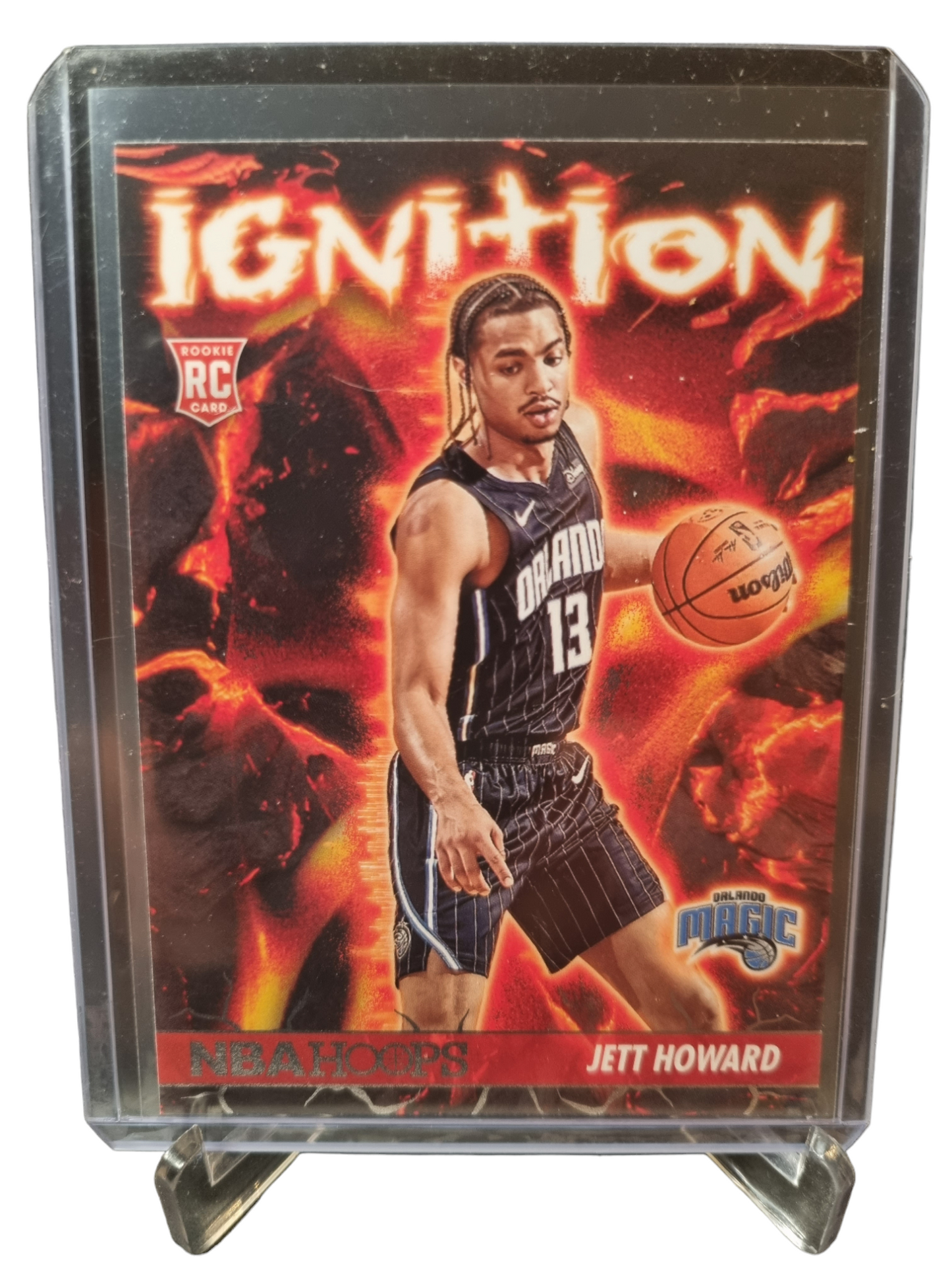 2023-24 Panini Hoops #30 Jett Howard Rookie Card Ignition