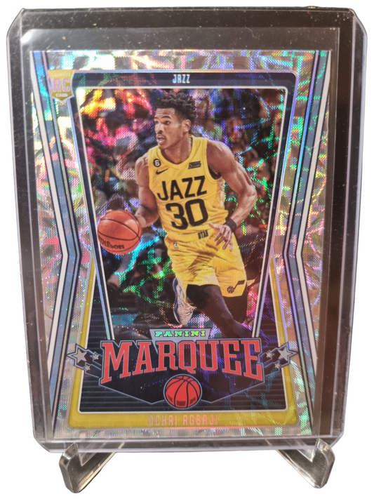 2022-23 Panini Chronicles Marquee #250 Ochai Agbaji Rookie Card Asia