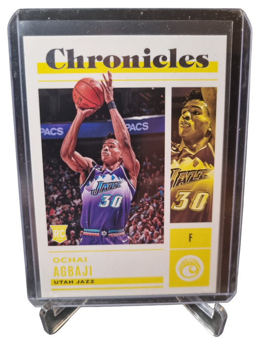 2022-23 Panini Chronicle #32 Ochai Agbaji Rookie Card