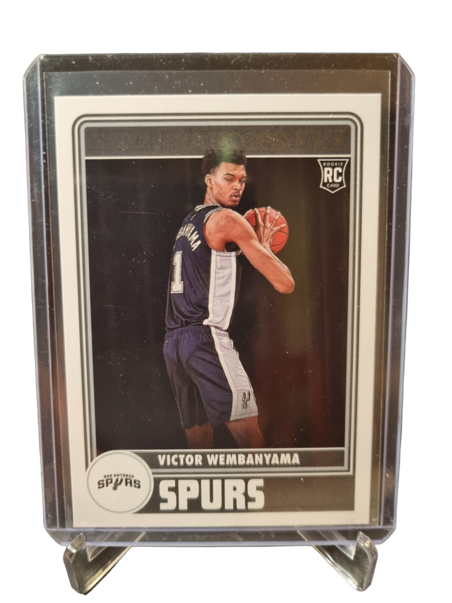 2023-24 Hoops #298 Victor Wembanyama Rookie Card