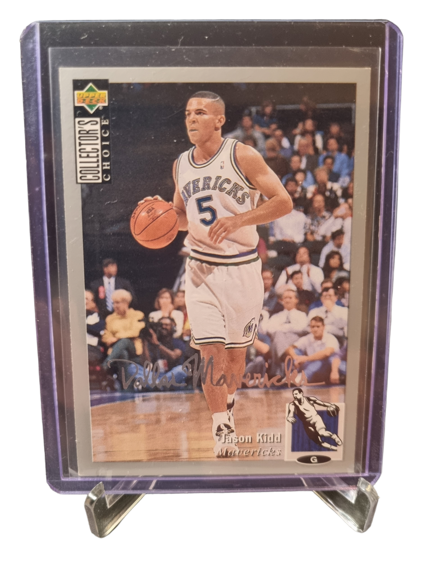 1994 Upper Deck #250 Jason Kidd Rookie Card Silver Signatures Dallas Mavericks