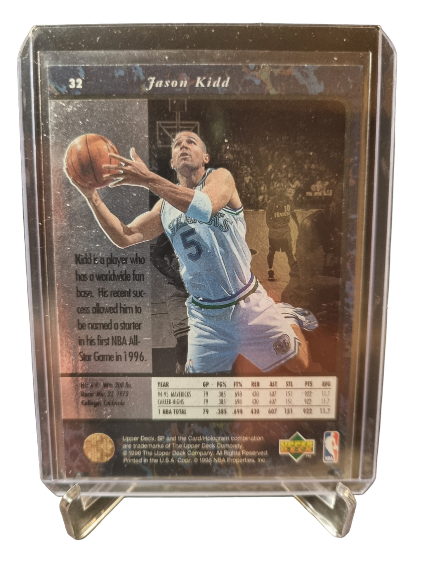 1996 Upper Deck #32 Jason Kidd SP