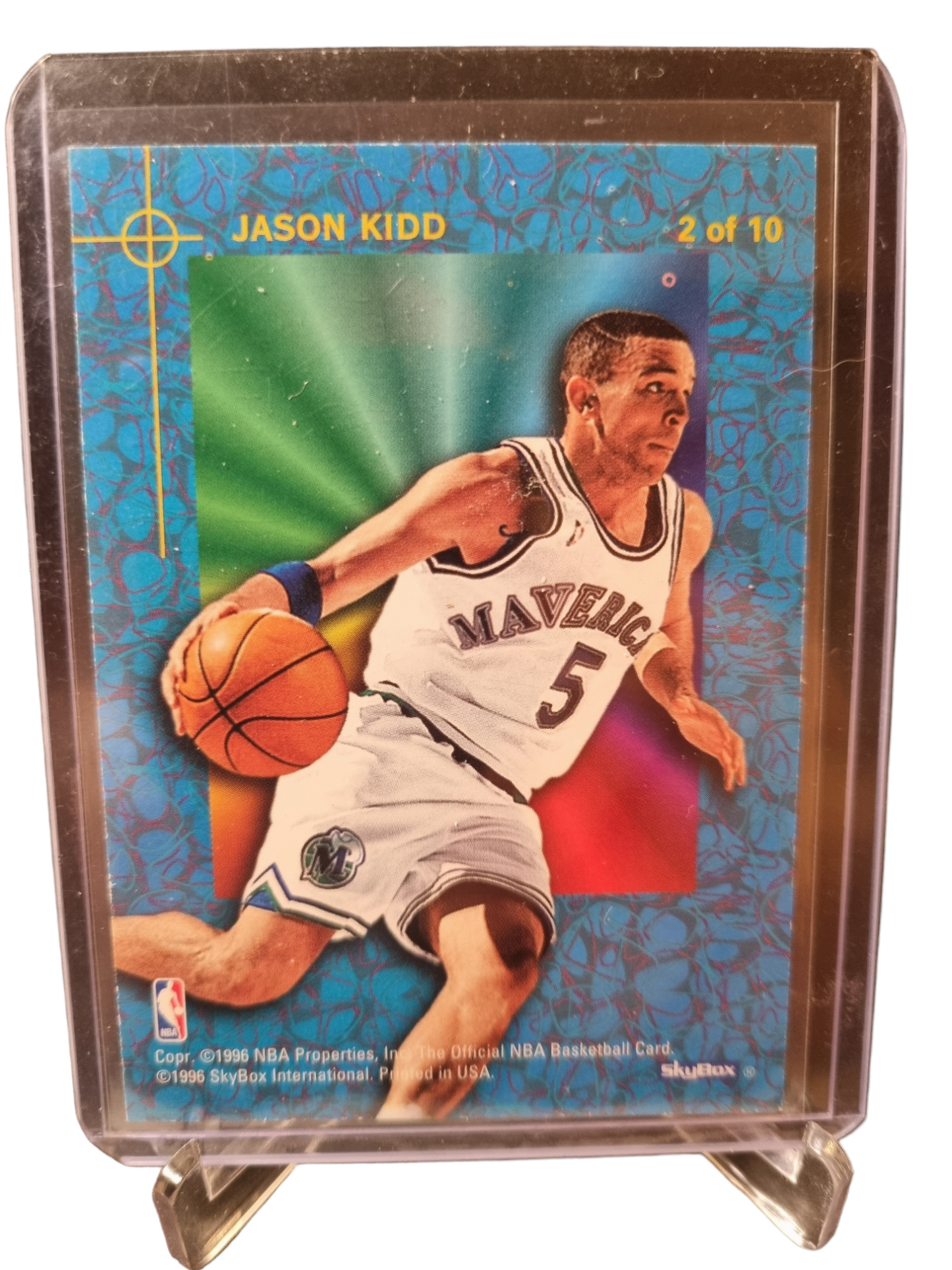 1996 Hoops #2 of 10 Jason Kidd Power Palette