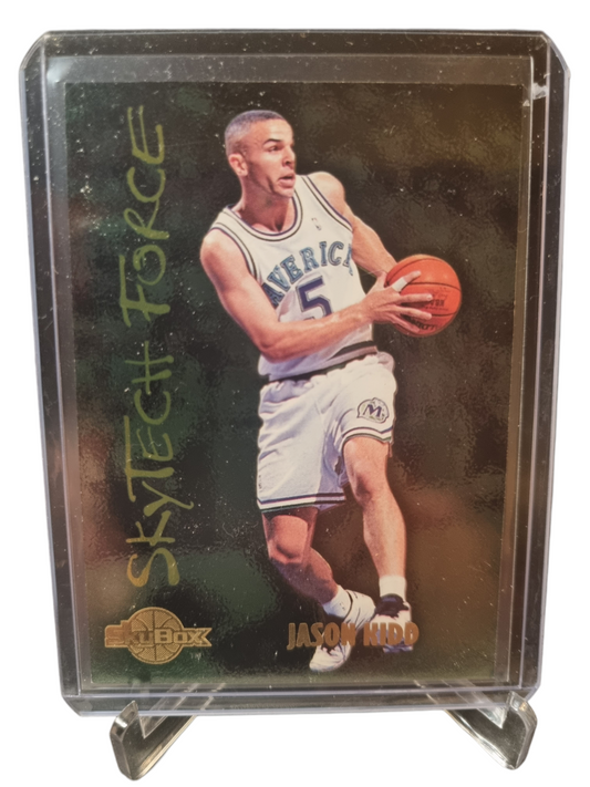 1995 Skybox #SF11 Jason Kidd Sky Tech Force