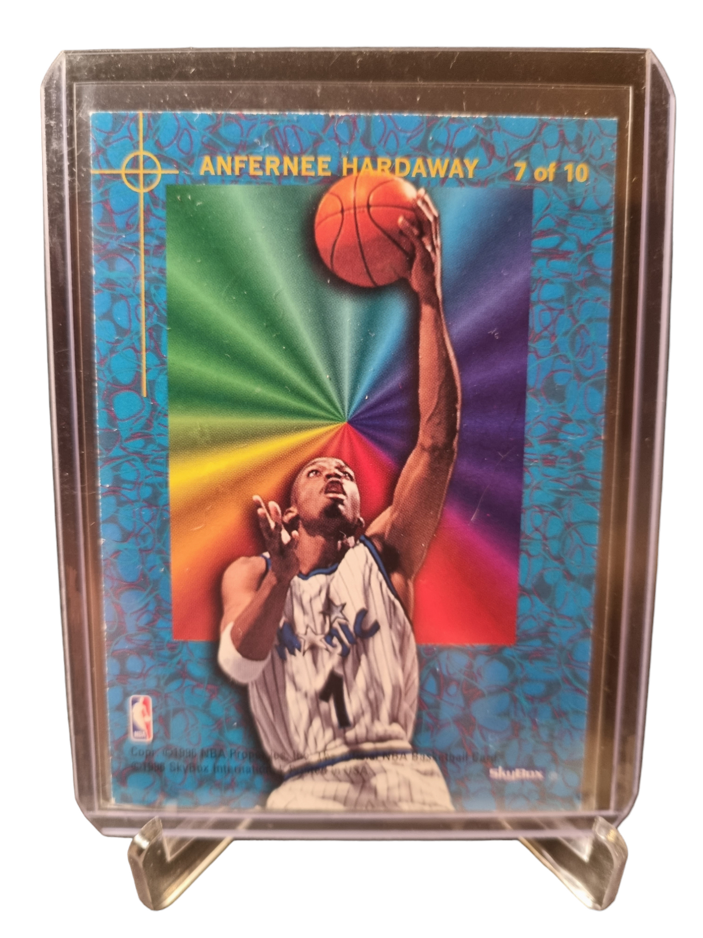 1996 Skybox #7 of 10 Anfernee Hardaway Power Palette