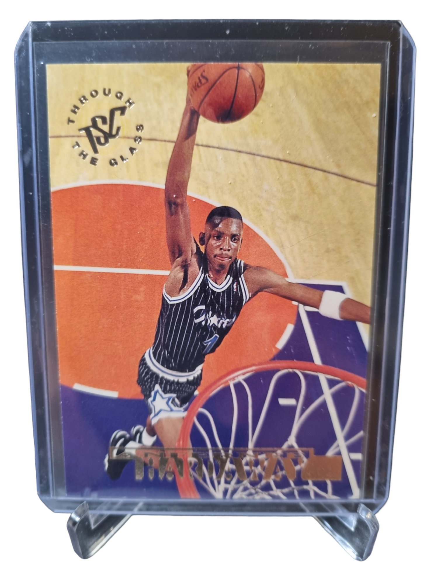 1994 Topps #17 Anfernee Hardaway Through The Glass