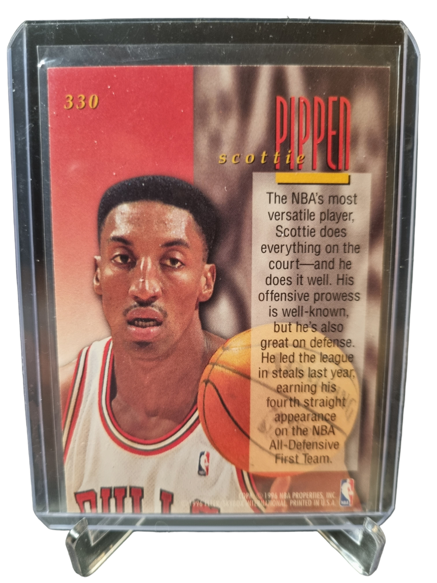 1995-96 Fleer Ultra #330 Scottie Pippen Encore