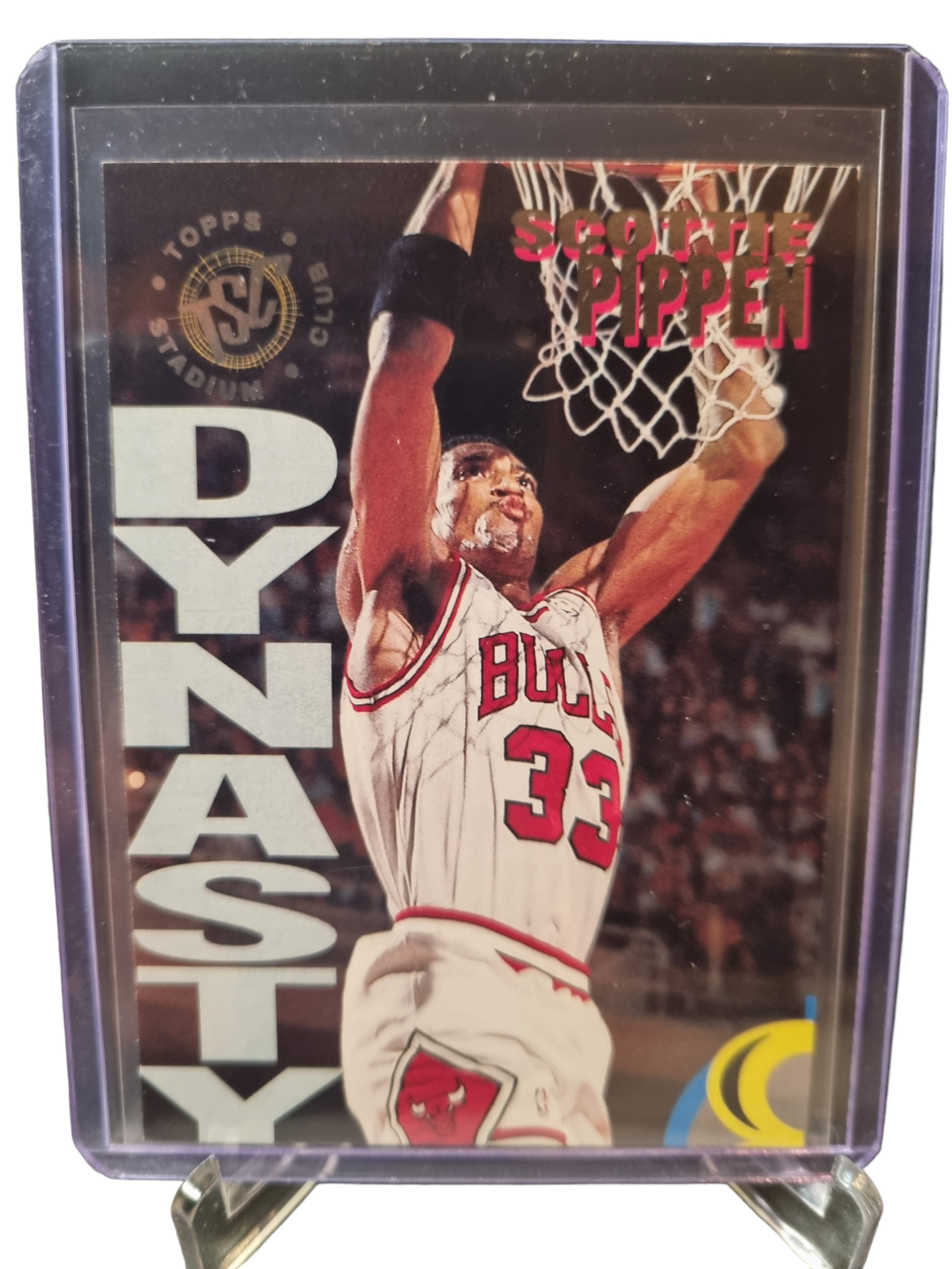 1994 Topps Stadium Club #9A Scottie Pippen Dynasty