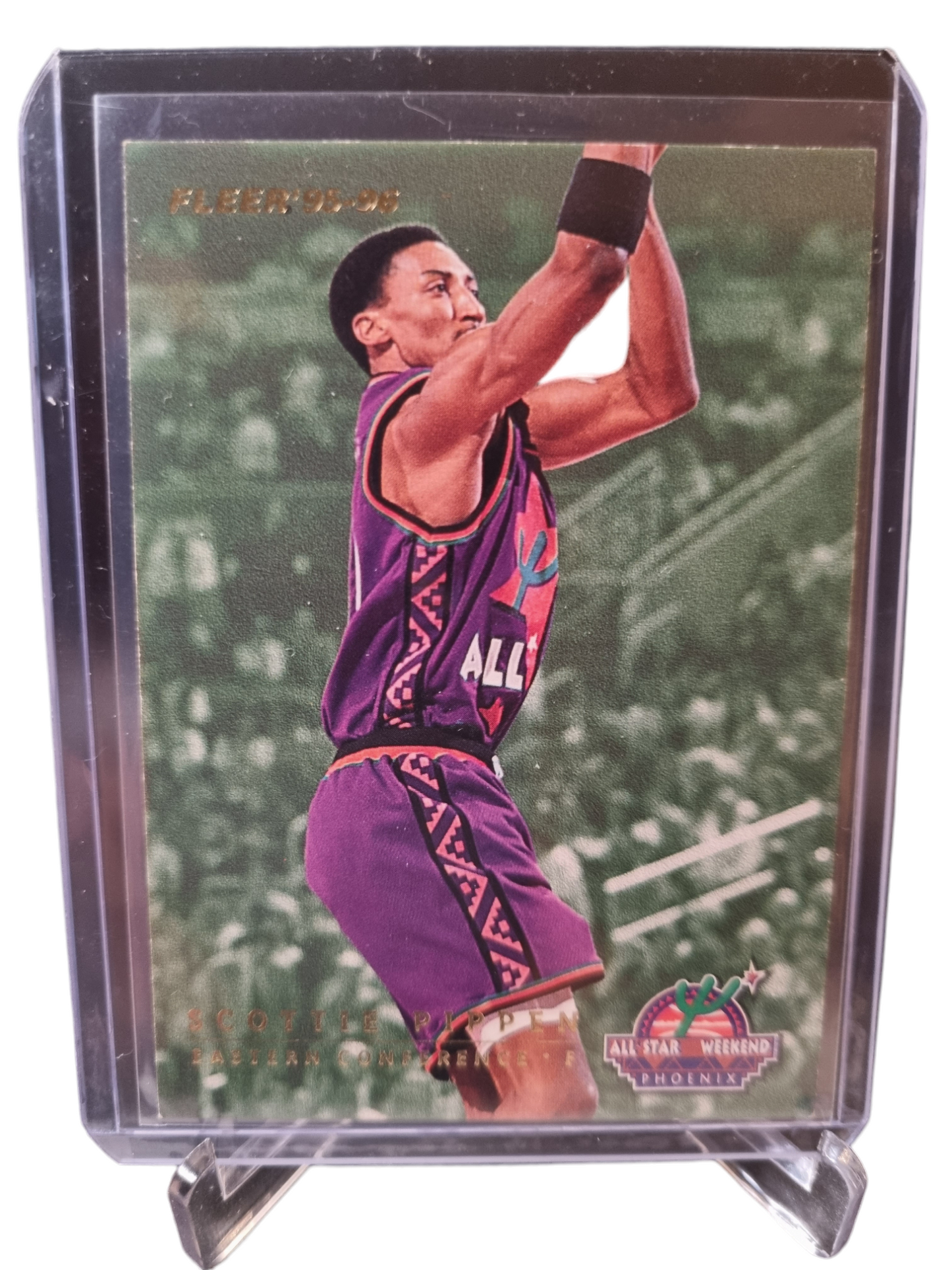 1995-96 Fleer #2 of 13 Scottie Pippen/Shawn Kemp Allstar Weekend