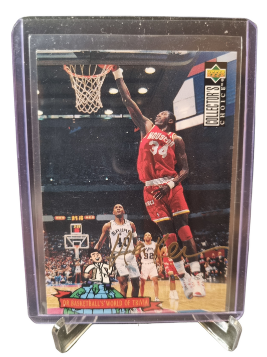 1994 Upper Deck #399 Hakeem Olajuwon Gold Signature