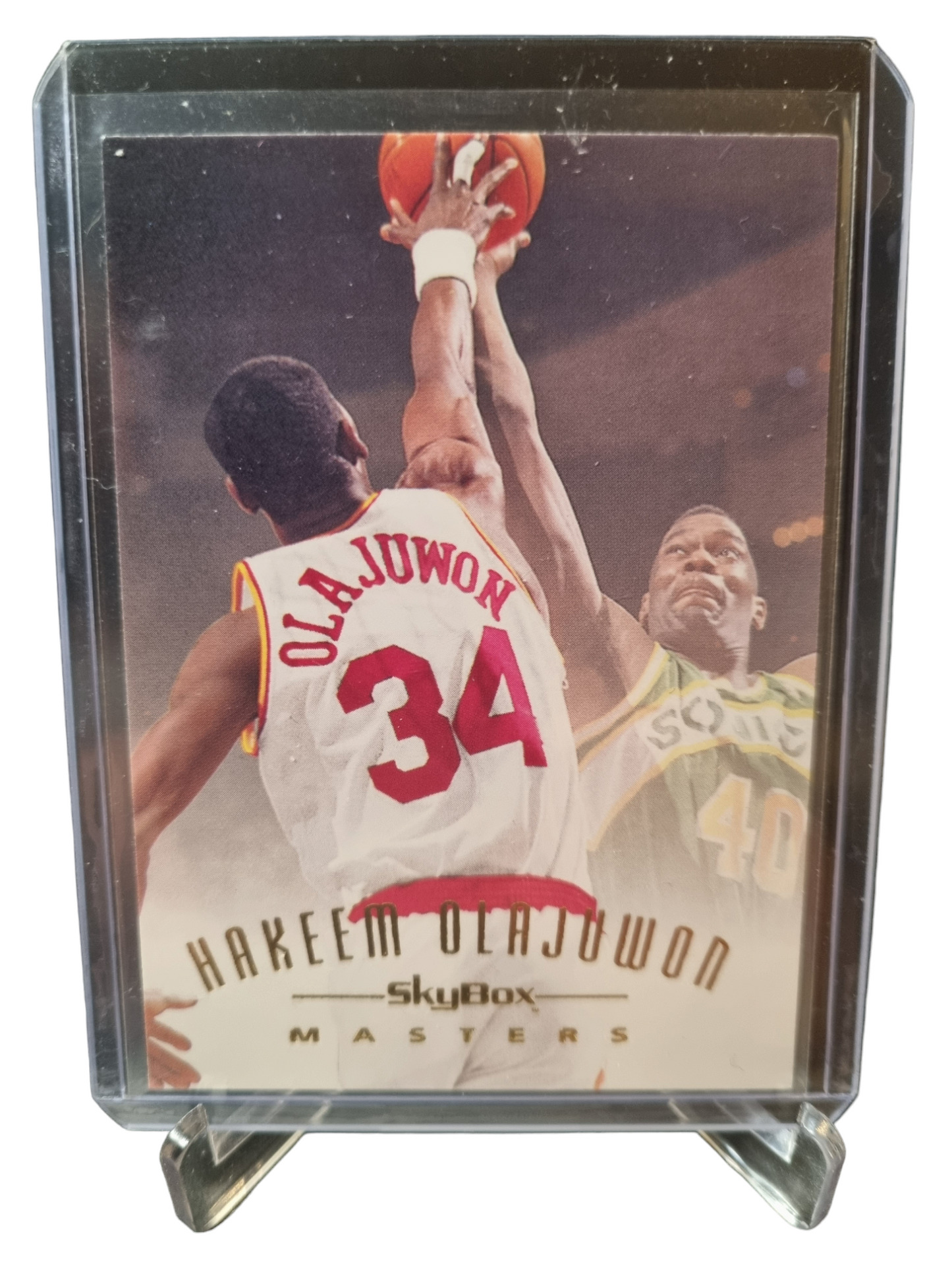 1995 Skybox #116 Hakeem Olajuwon Masters