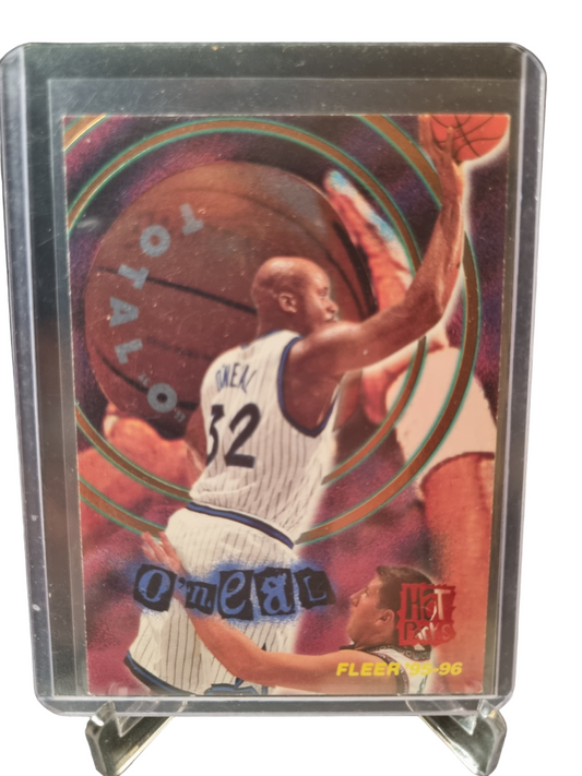 1995-96 Fleer #6 of 10 Shaquille O'Neal Total O Hot Packs