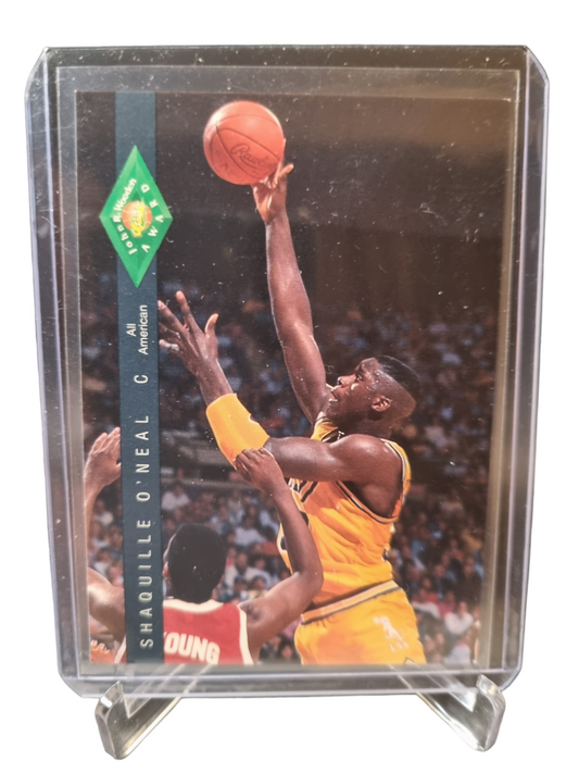 1992 Four Sport #318 Shaquille O'Neal Rookie Card 1992 Draft Pick Collection