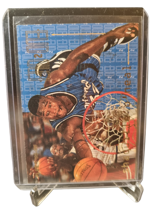 Fleer 1995-96 #14 of 20 Shaquille O'Neal End 2 End