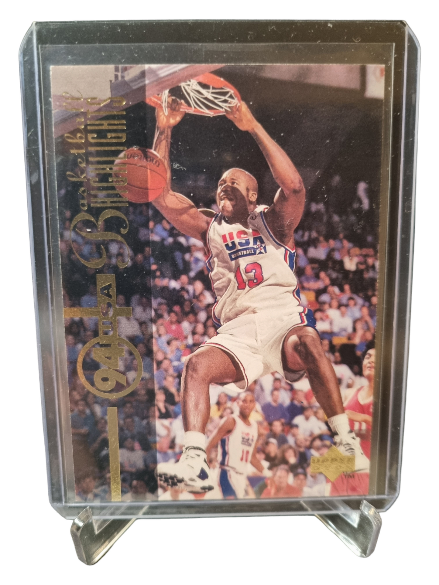 1994 Upper Deck #178 Shaquille O'Neal 1994 USA Highlights