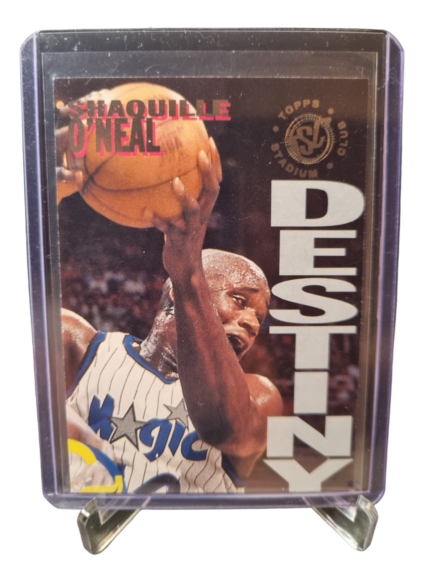 1994 Topps Stadium Club #7B Shaquille O'Neal Destiny