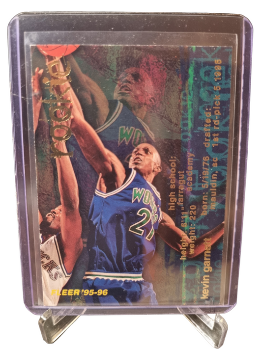 1995-96 Fleer #293 Kevin Garnett Rookie Card