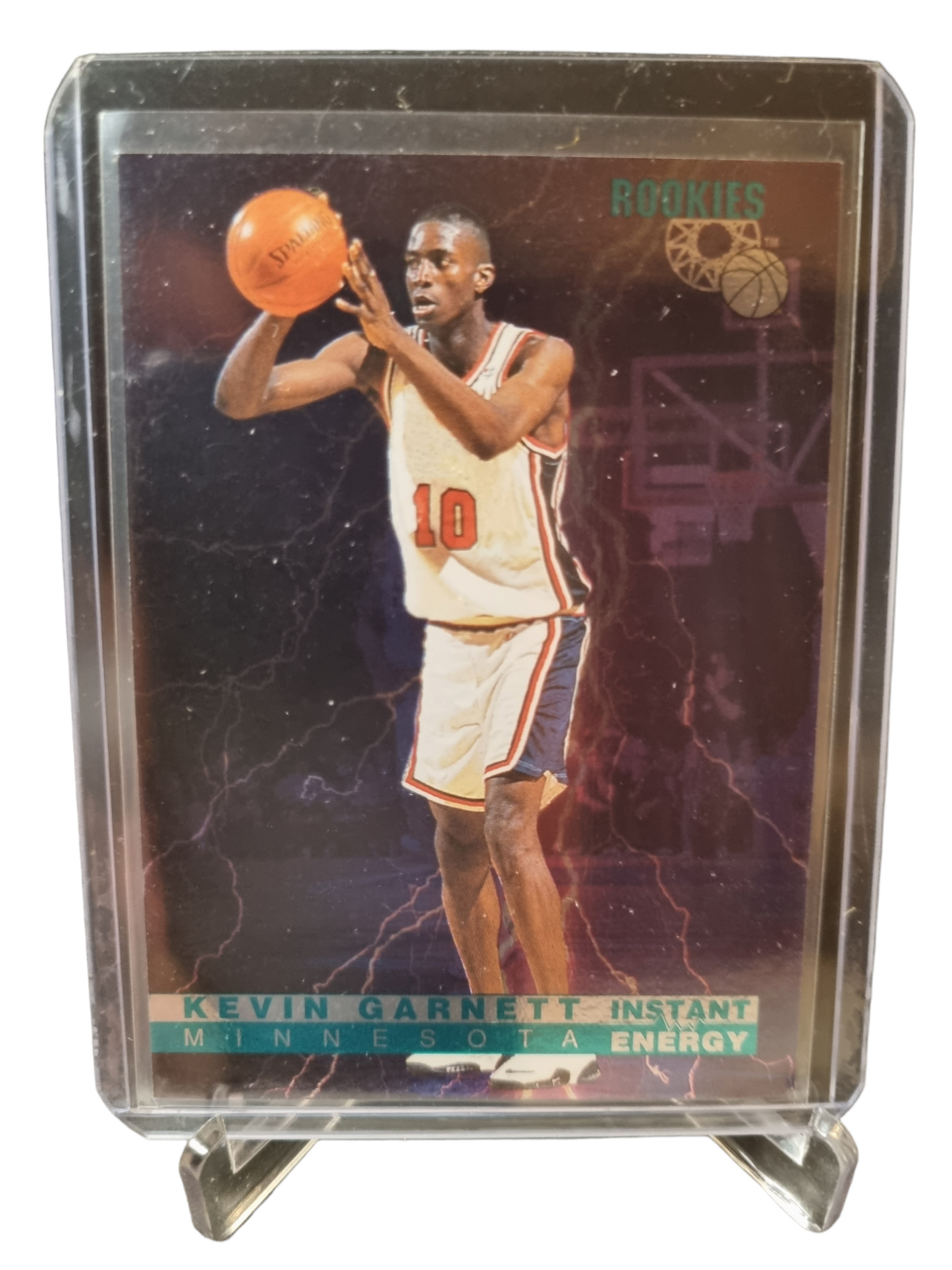 1995 Classic Marketing #IE5 Kevin Garnett Rookie Card Instant Energy