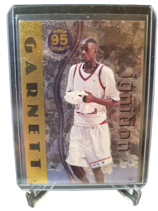 1995 Collegiate #I-11 Kevin Garnett Rookie Card 95 Draft Ignition